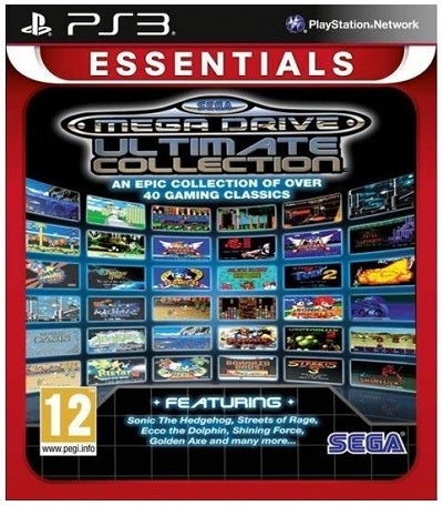 Sega Mega Drive Ultimate Collection Essentials PS3 Playstation 3 Game